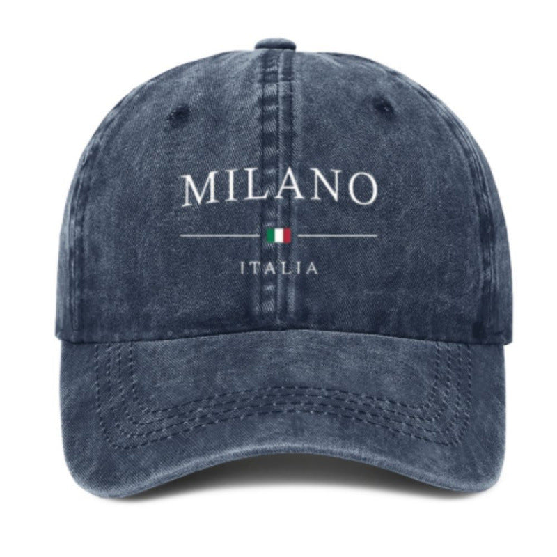 Printed Baseball Cap Vintage Casual Sun-Proof Hot Soft Top Fashion
