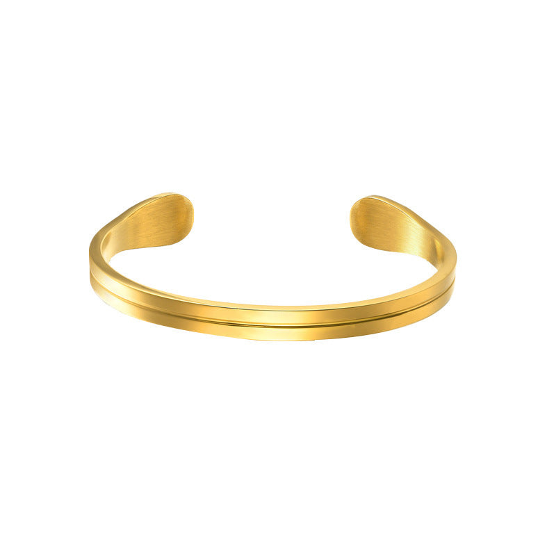 Fashion Trendy Titanium Steel Bracelet For Men