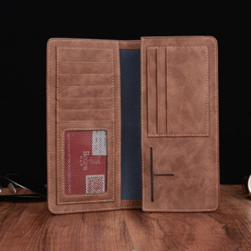 Genuine Leather Purse Coin Bag Wallet For Men