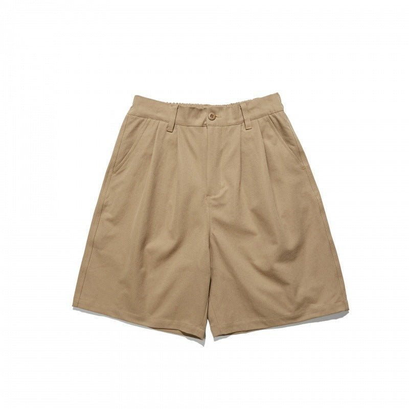 Loose Straight Drooping Suit Shorts Fashion