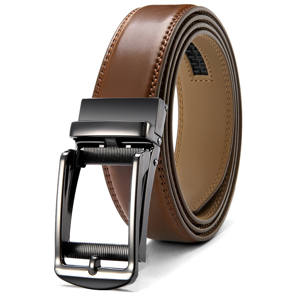 Anti-pull Alloy Automatic Buckle Belt For Men