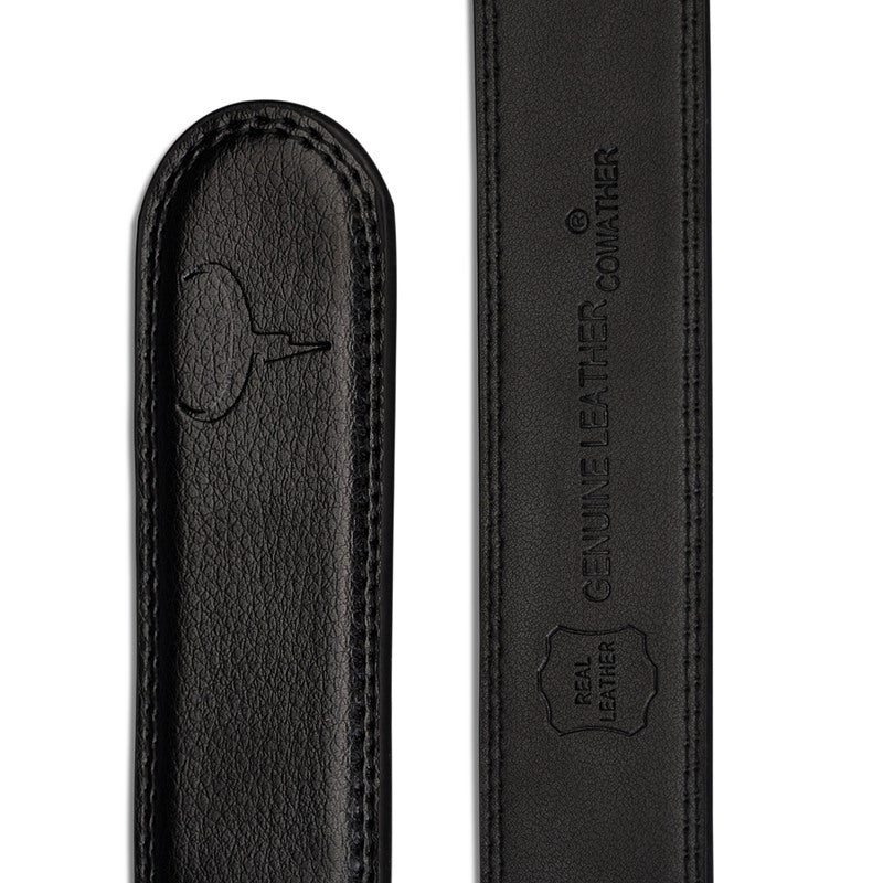 Men's Business Leather Buckle Belt