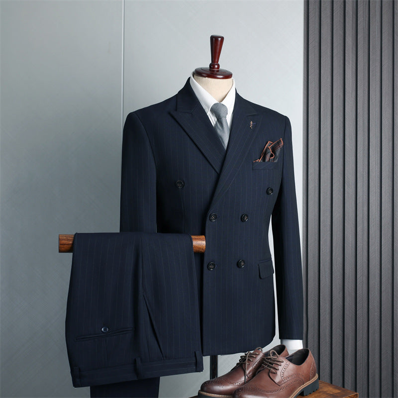 Double Breasted Men's Suit