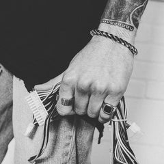 Simple Horn Bracelet For Men