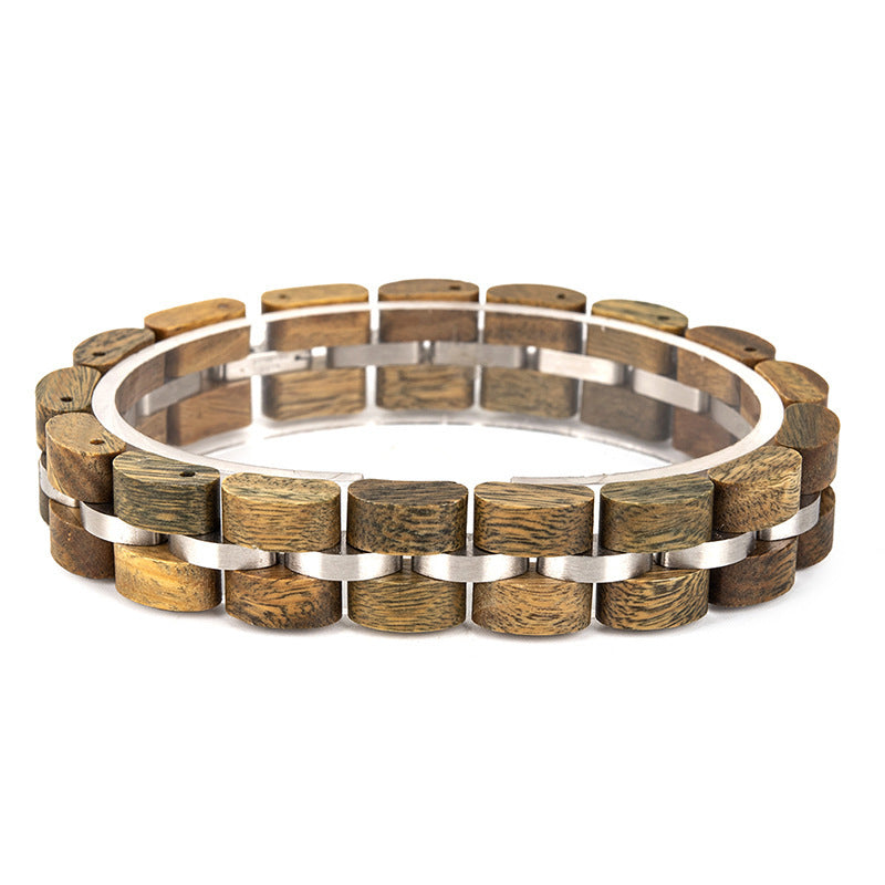 Trendy Retro Wooden Bracelet For Men