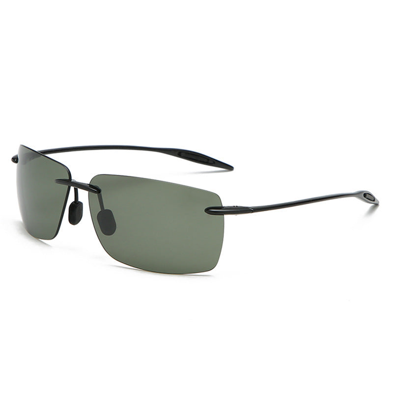 Light Rimless Sunglasses For Men