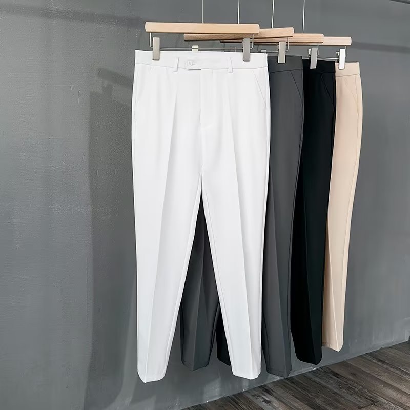 Men's Spring Summer Business Casual Pants