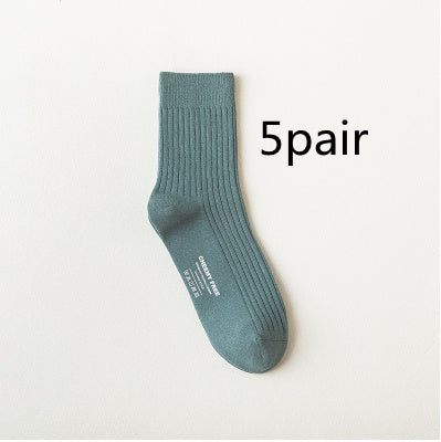Australian Cotton Double Needle Socks Men's Business Socks