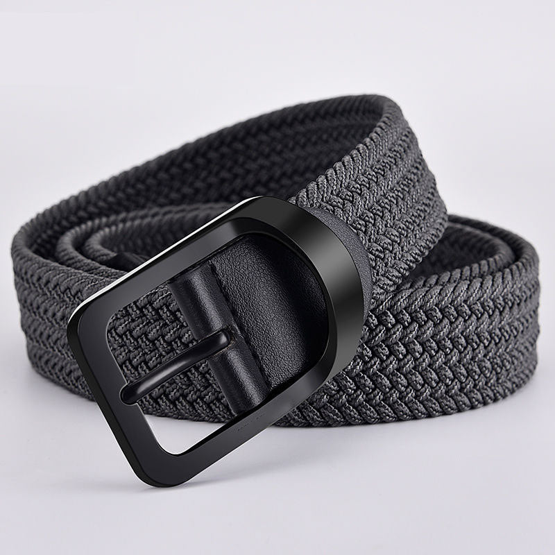 Casual Woven Canvas Belt For Men