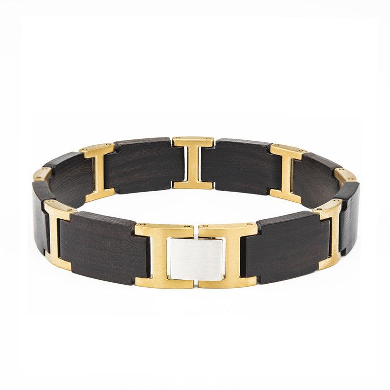 Trendy Retro Wooden Bracelet For Men