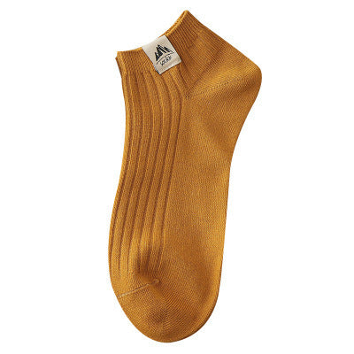 Summer Thin And All-Matching Socks Polyester Cotton Low Top