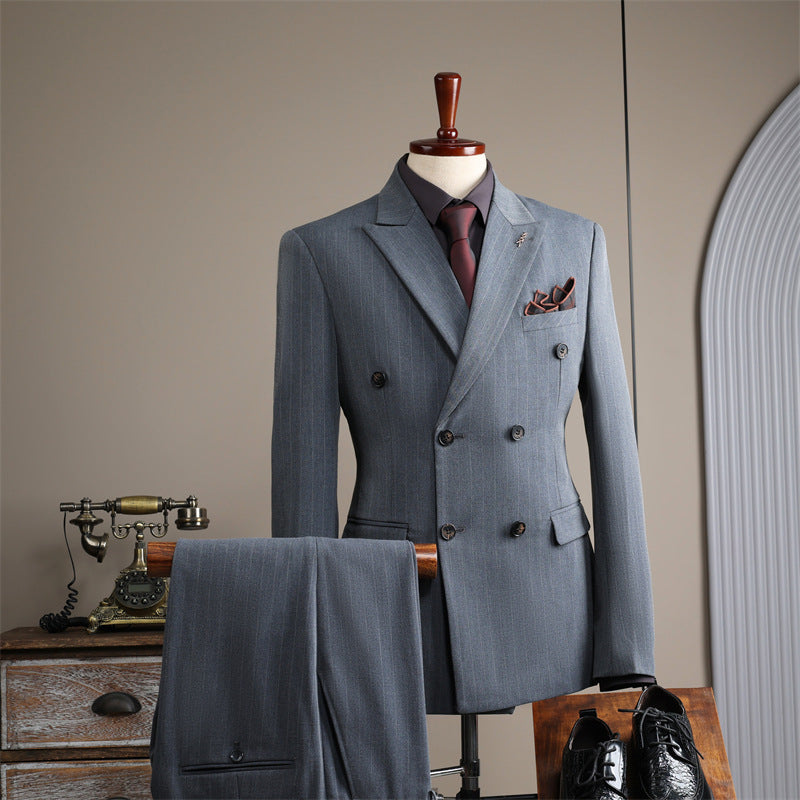 Double Breasted Men's Suit