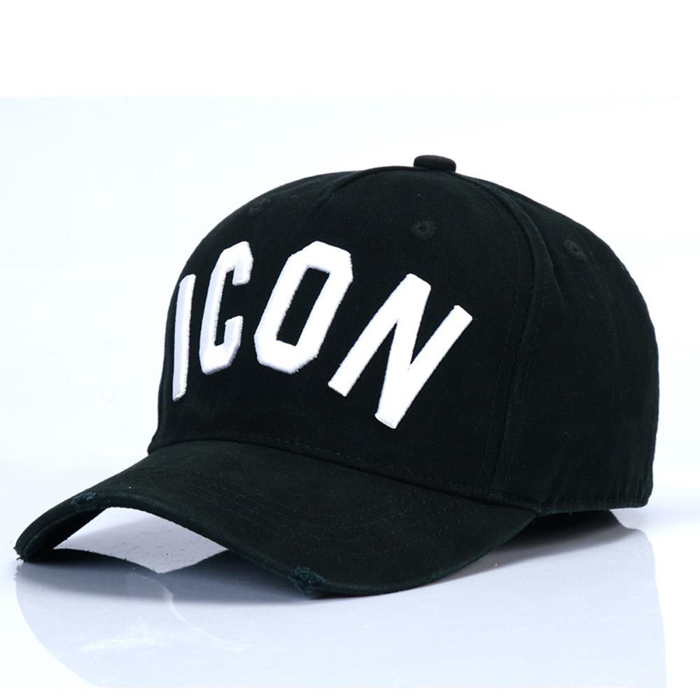Casual Wear "ICON" Embroidered Baseball Cap For Men
