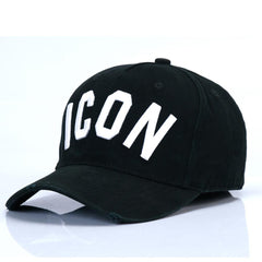 Casual Wear "ICON" Embroidered Baseball Cap For Men