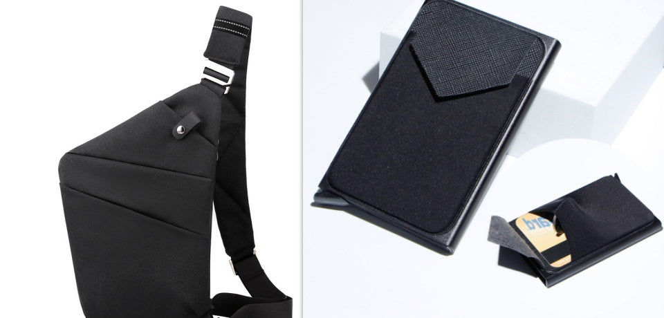 Canvas Chest Bags For Men Across One Shoulder