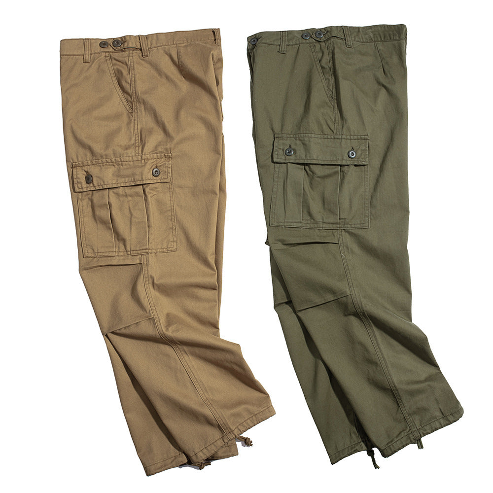 Fashion Pleated Casual Working Pants Men