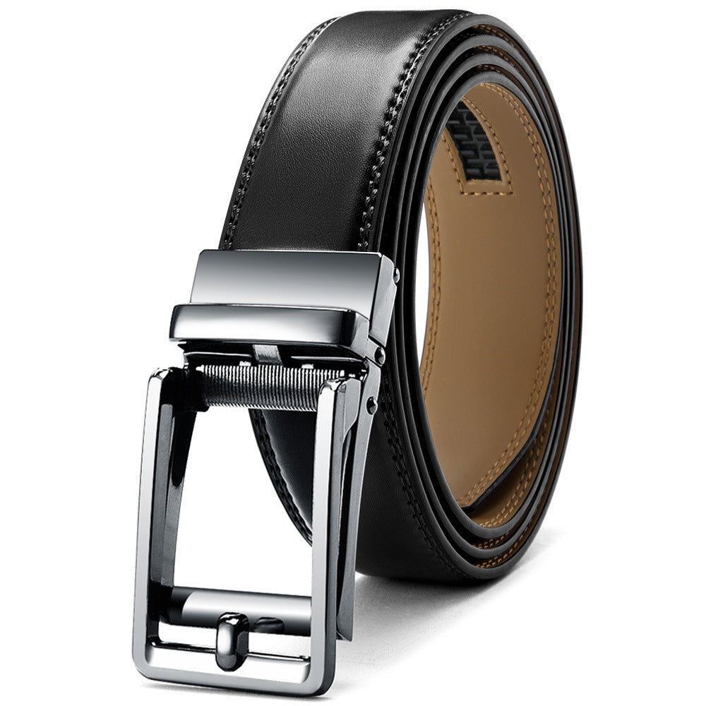Anti-pull Alloy Automatic Buckle Belt For Men