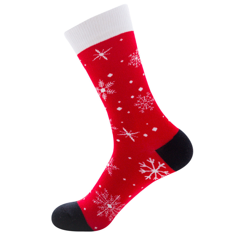 Christmas Cotton Socks Santa Claus Elk Socks For Men