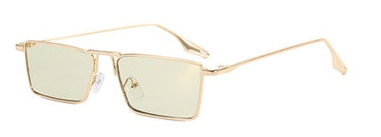 Fashionable Simple Sunglasses Full Frame Square Glasses For Men