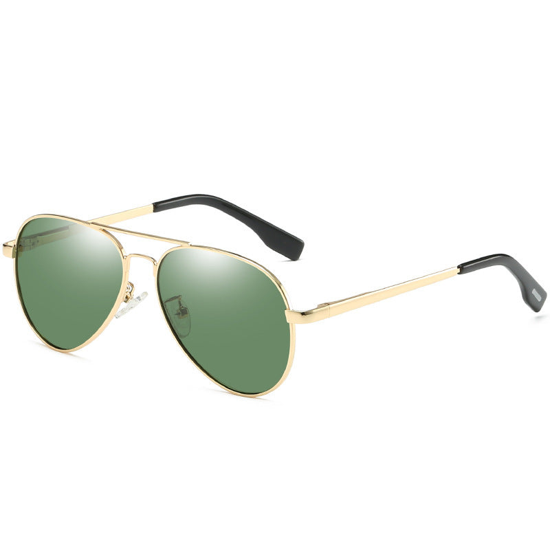 Men's Fashion Large Frame Aviator Polarized Sunglasses