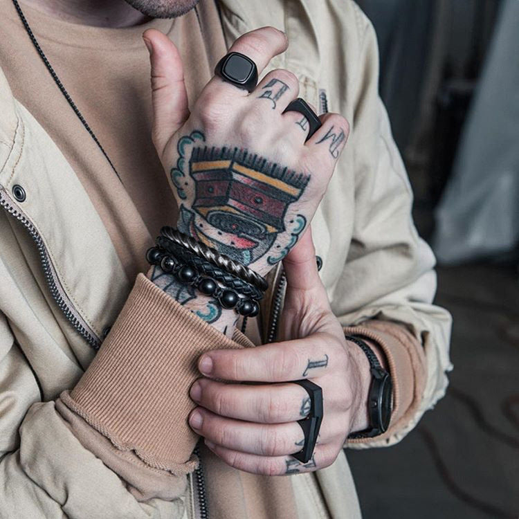 Simple Horn Bracelet For Men