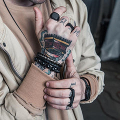 Simple Horn Bracelet For Men