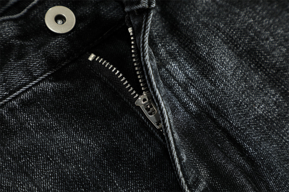 Retro Washing Water Denim Shorts Men