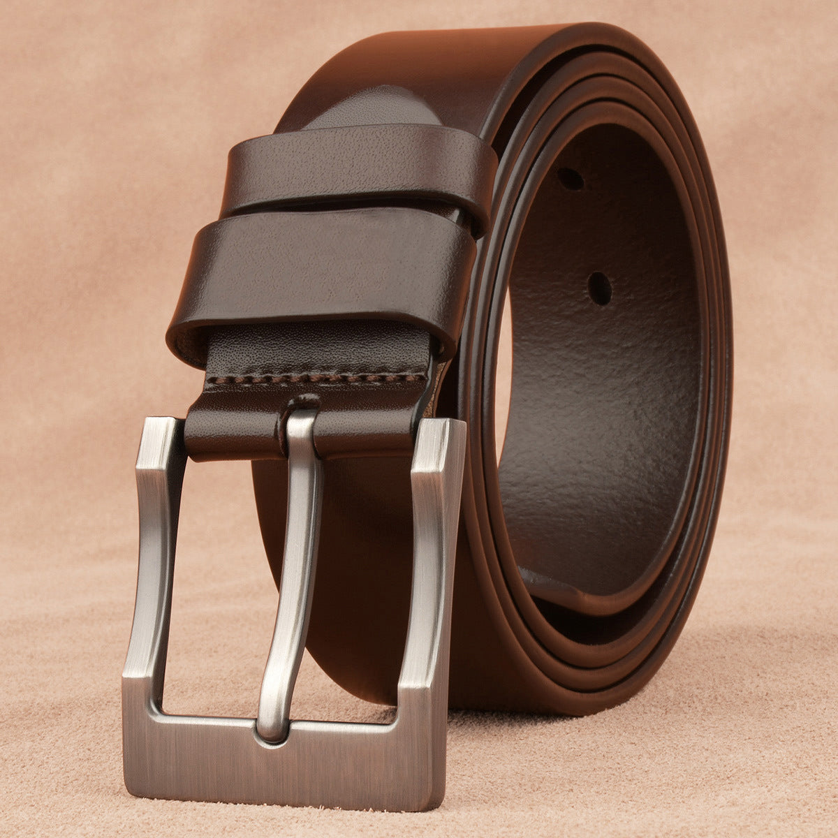 Men's Belt Pin Buckle Business Casual Simple