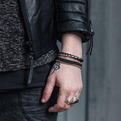 Simple Horn Bracelet For Men