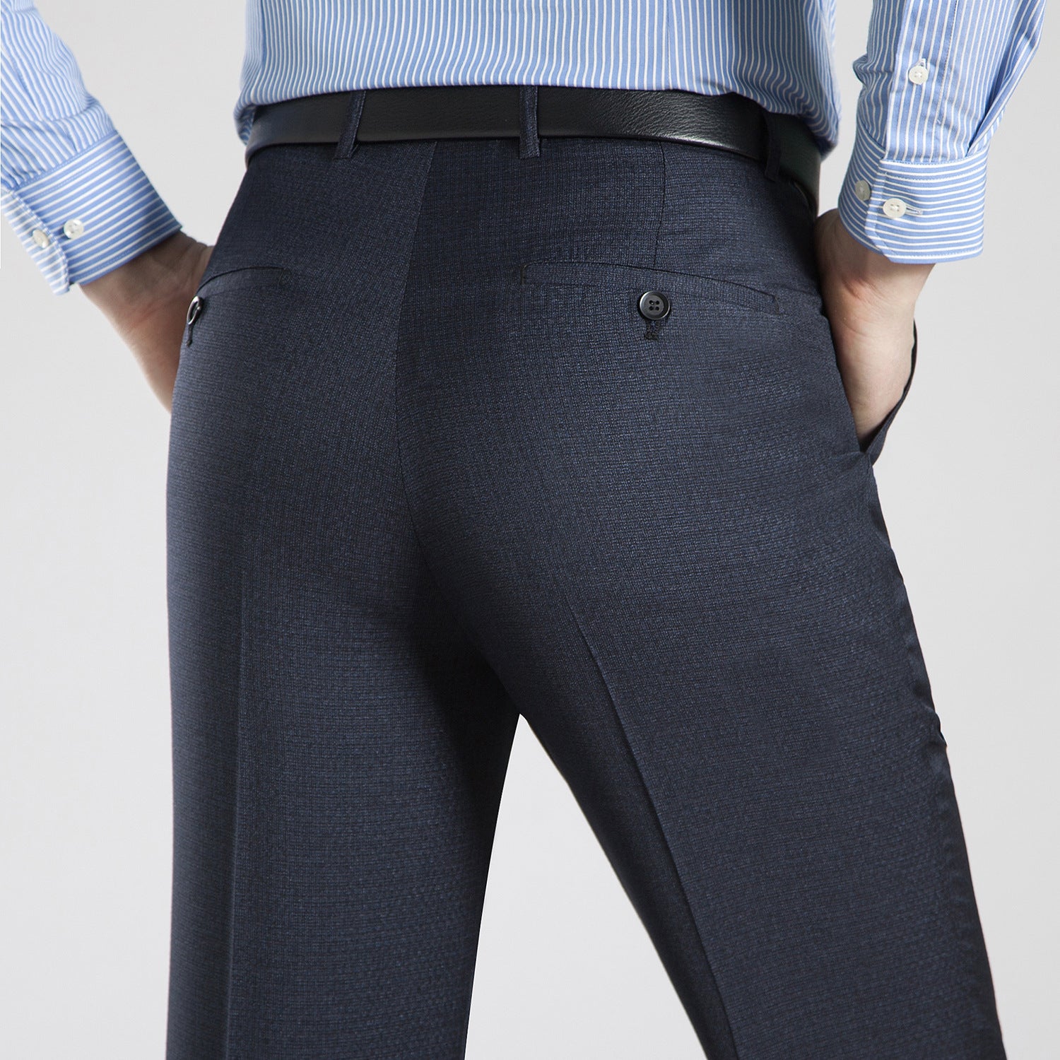 Men's Thin Business Formal Wear Casual Suit Pants