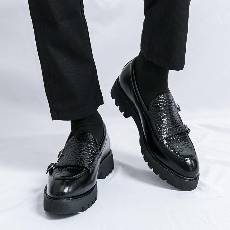Elegant Men's Formal Leather Loafers Shoes