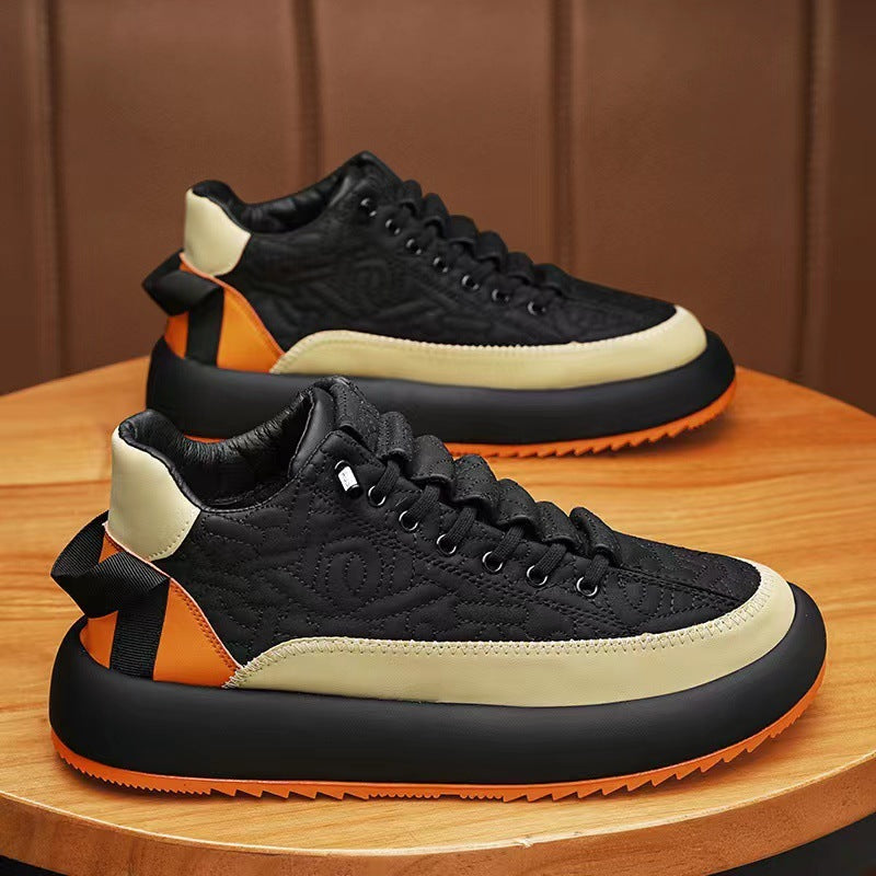 Men's Thick-Soled Casual Sneakers