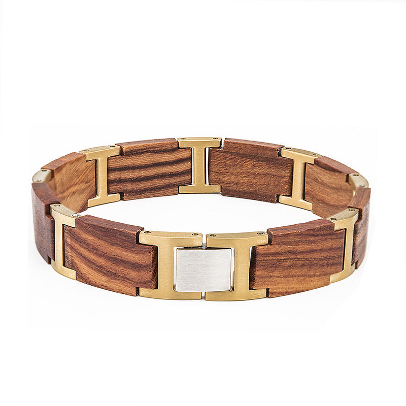 Trendy Retro Wooden Bracelet For Men