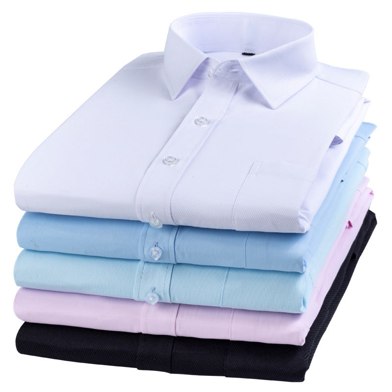 New Business Striped Spring And Autumn Men's Long-sleeved Shirt
