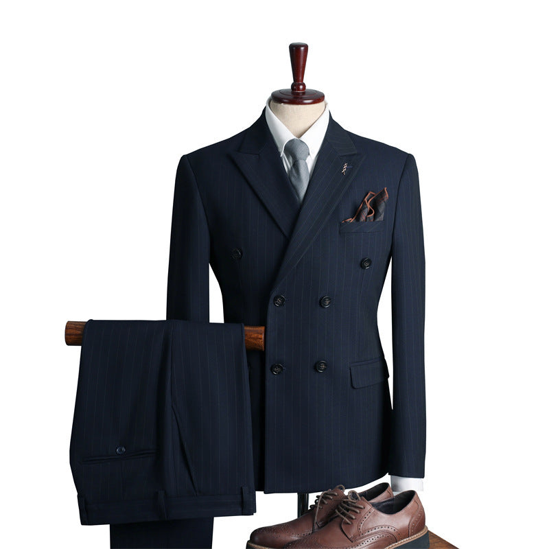 Double Breasted Men's Suit