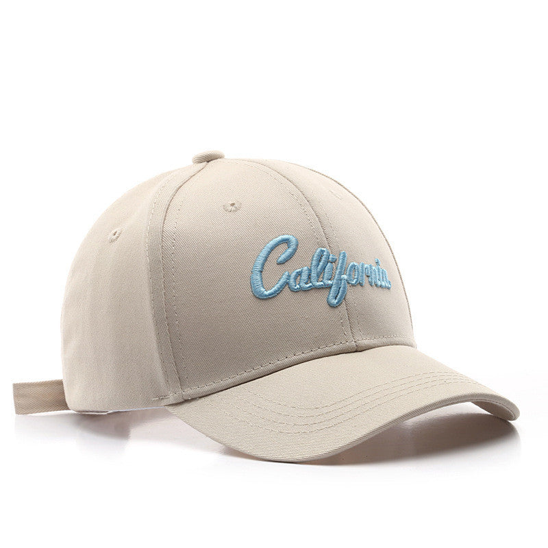 Spring And Summer Letter Embroidery Outdoor Sports Cap