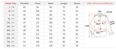 Men's Business Shirt Solid Color