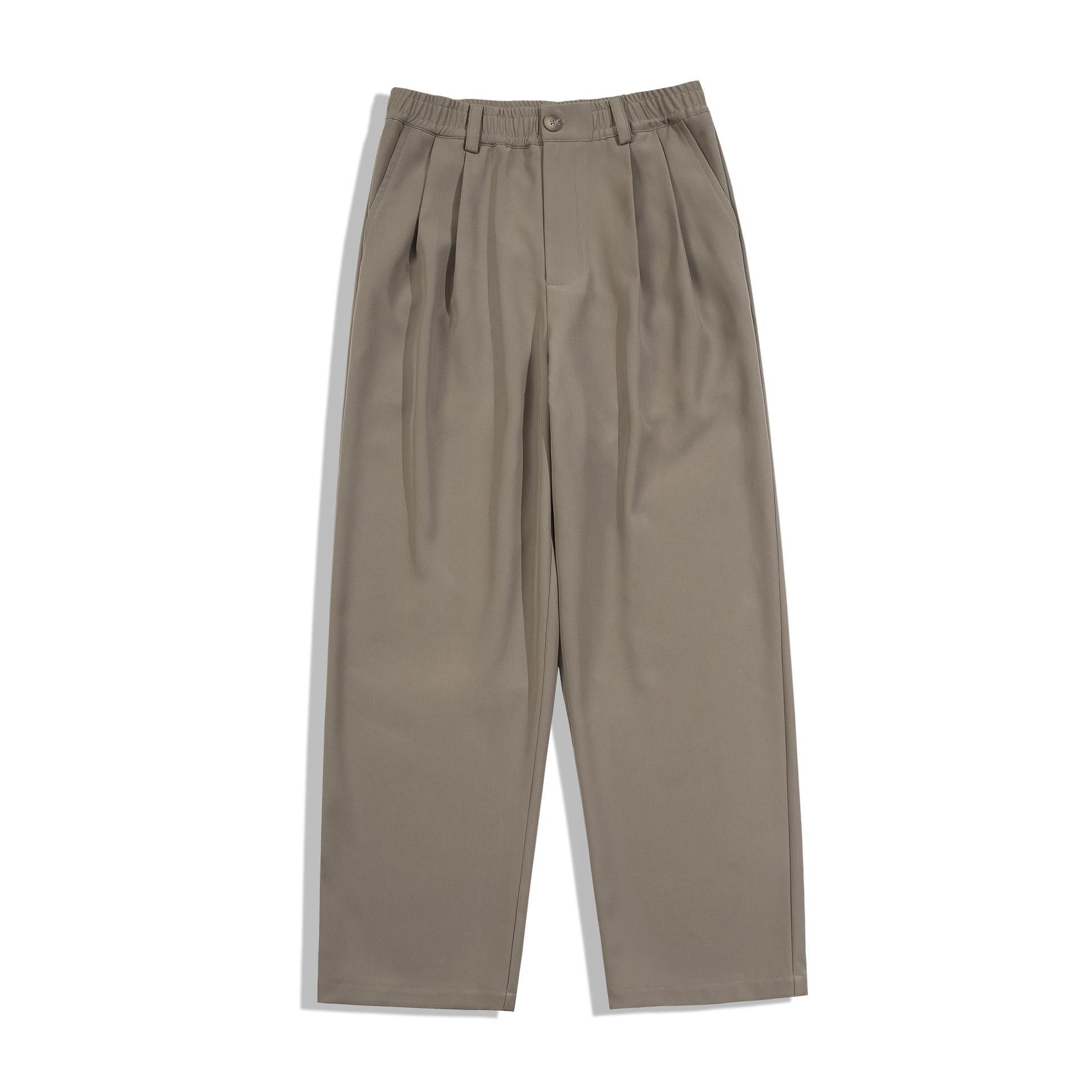 Spring Straight Casual Pants For Men