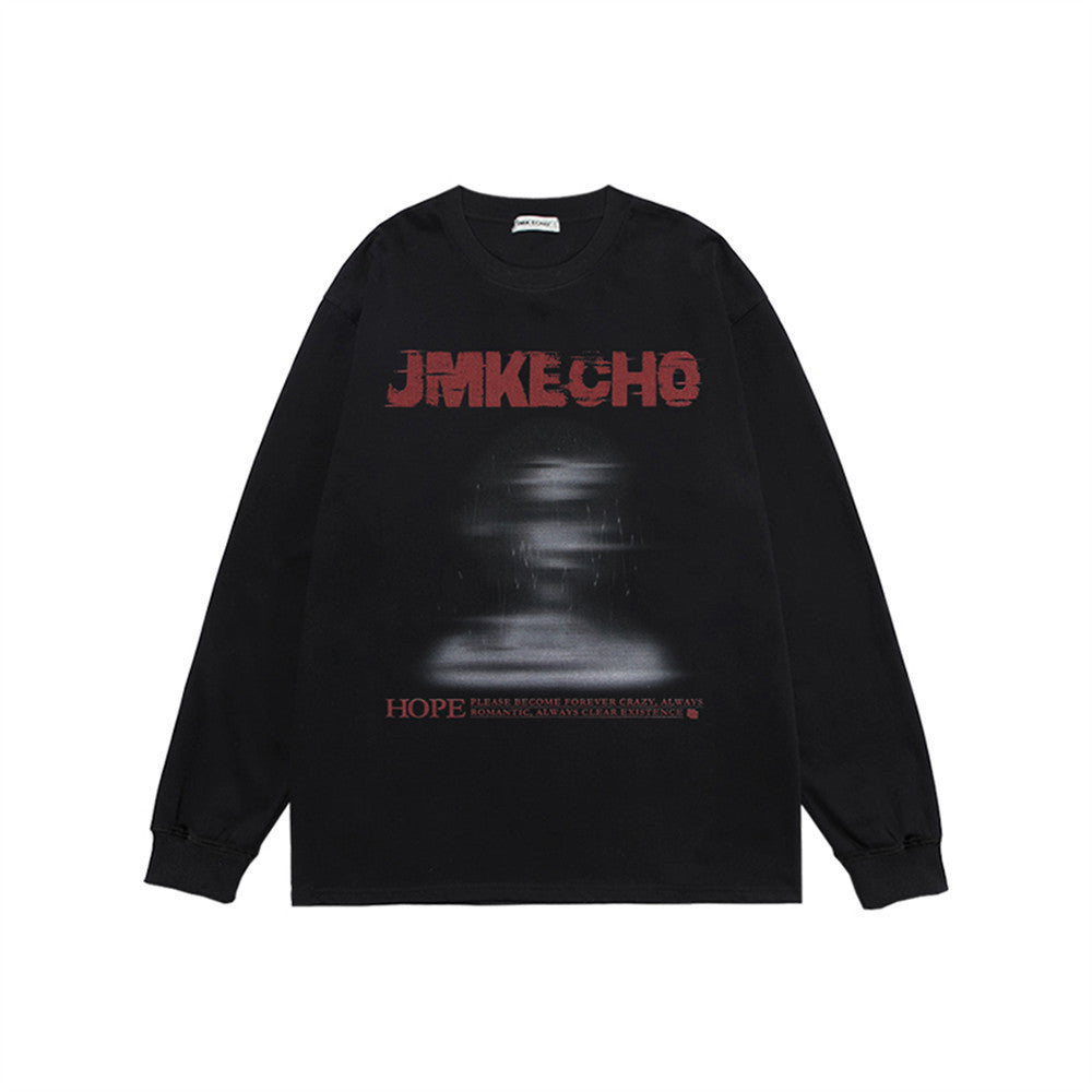 Fashion Printed Loose Sweatshirt For Men