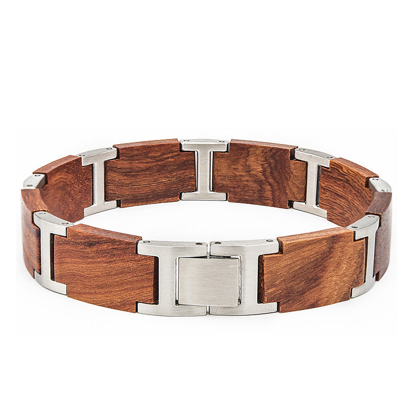 Trendy Retro Wooden Bracelet For Men