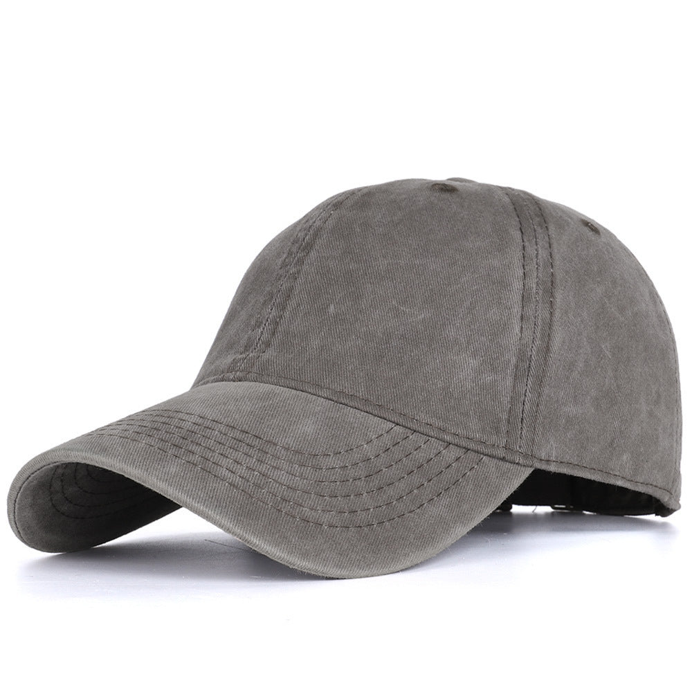 Plain Baseball Cap For Men And Women Outdoor Distressed Sun Hat