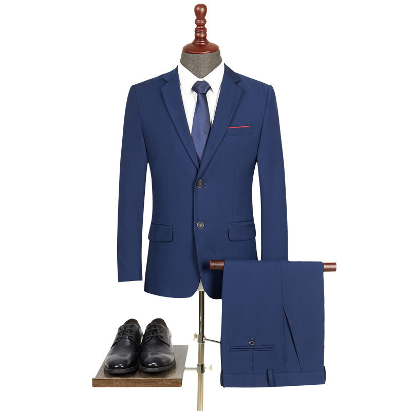 Men's Casual Business Suit Two-piece Suit For Men