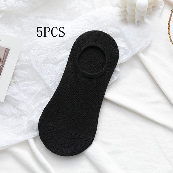 Men's Anti-Friction Absorbent Toe Socks Spring Invisible Socks