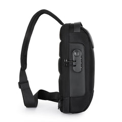 Anti Theft Sling Bag, Waterproof Men's Chest Bag Shoulder Bags Crossbody Sling Backpack