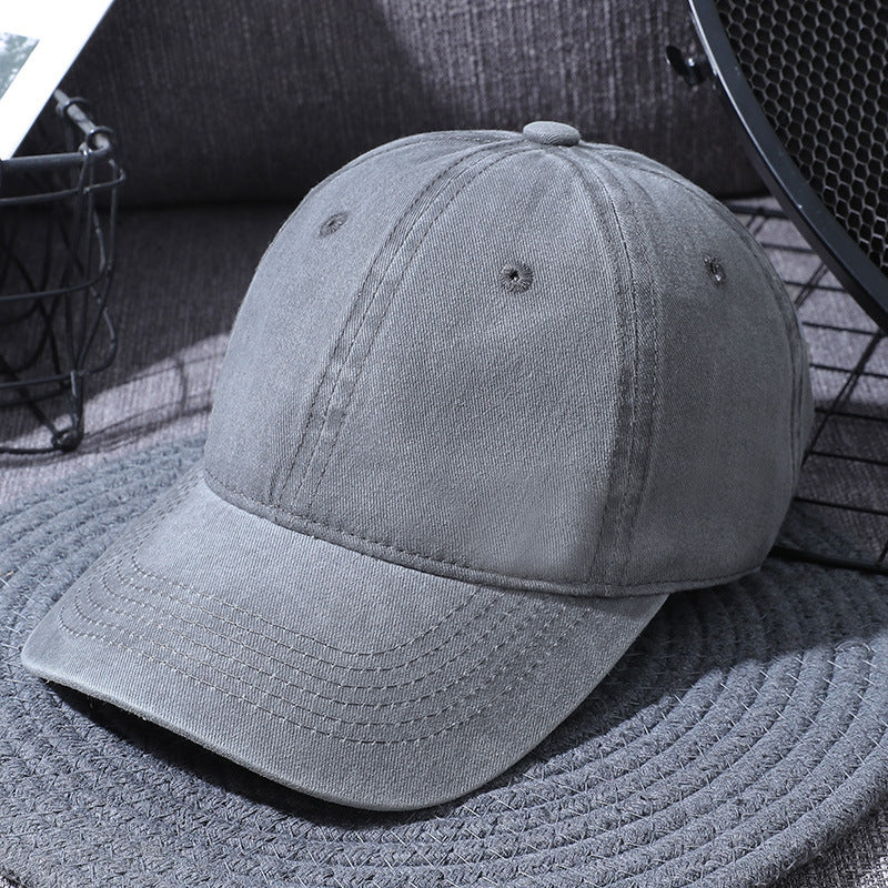 Plain Baseball Cap For Men And Women Outdoor Distressed Sun Hat