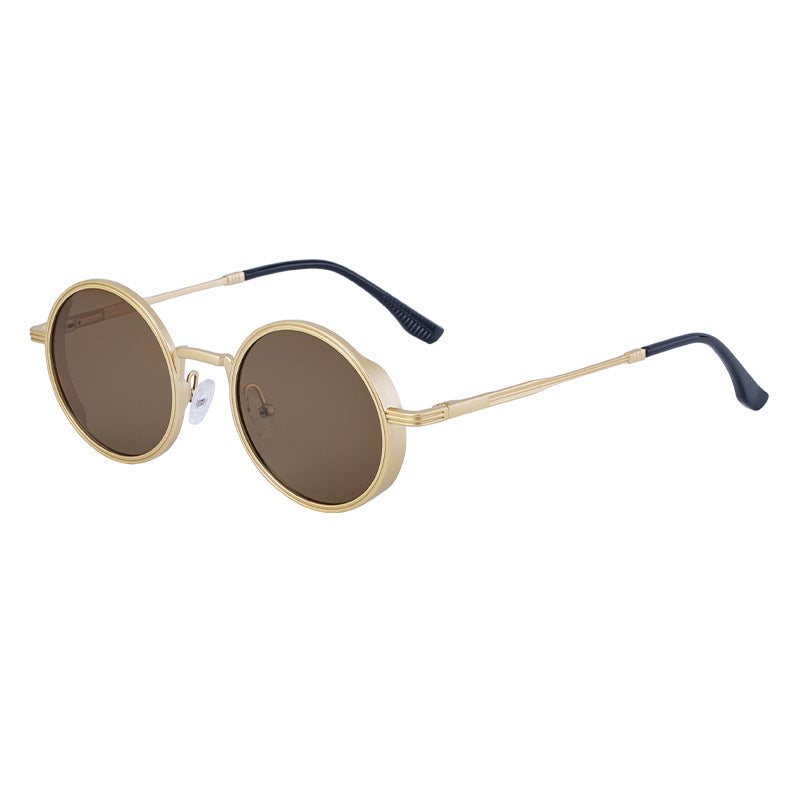 New Fashion Style Round Frame Sunglasses For Men