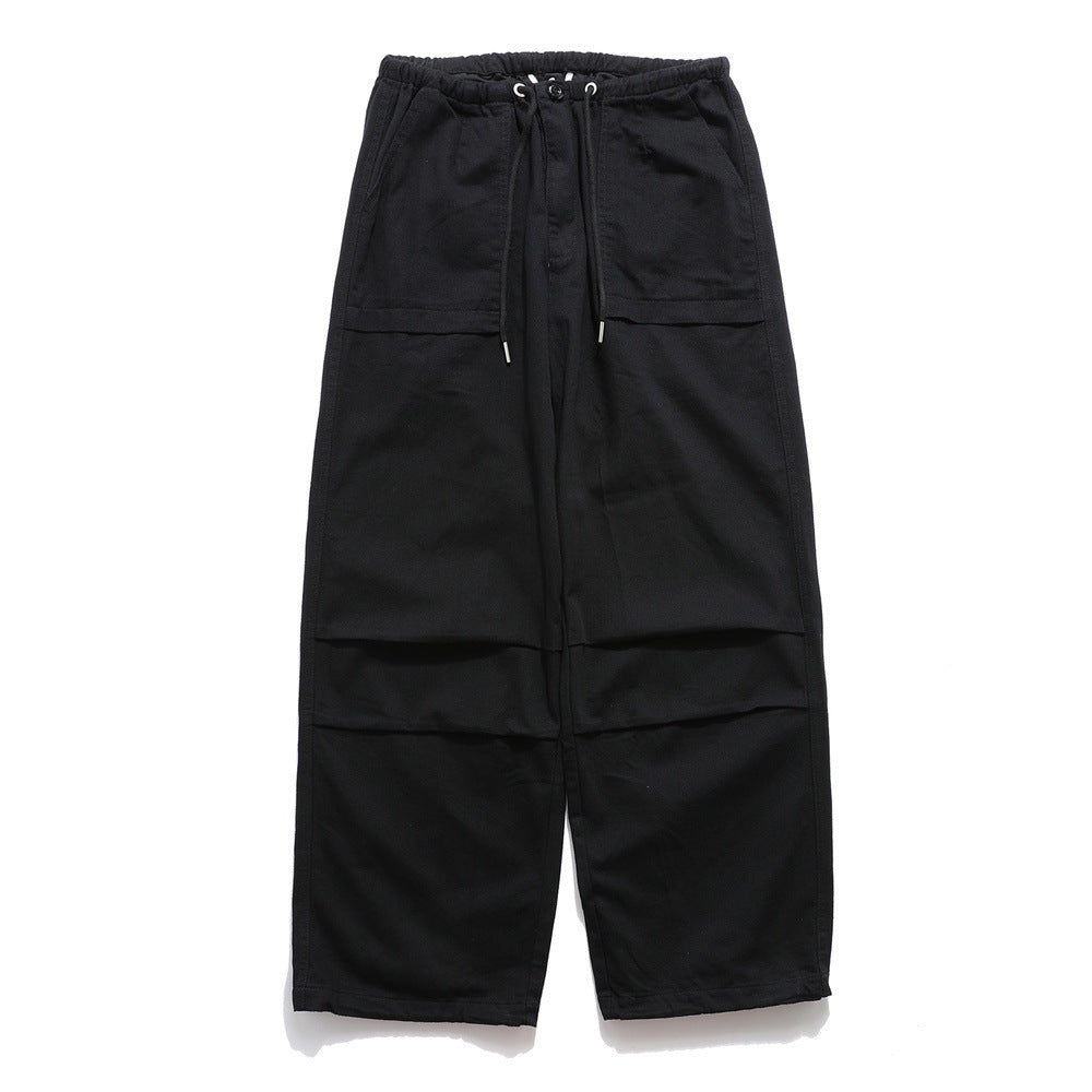 Simple Workwear Casual Pants Men