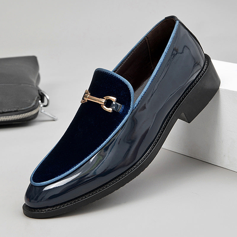 Men’s Patent Leather Shiny Dress Shoes – Lightweight & Versatile Formal Style