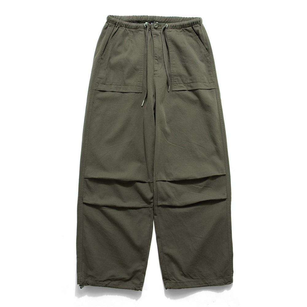 Simple Workwear Casual Pants Men
