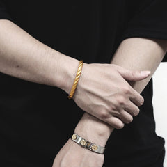 Simple Horn Bracelet For Men